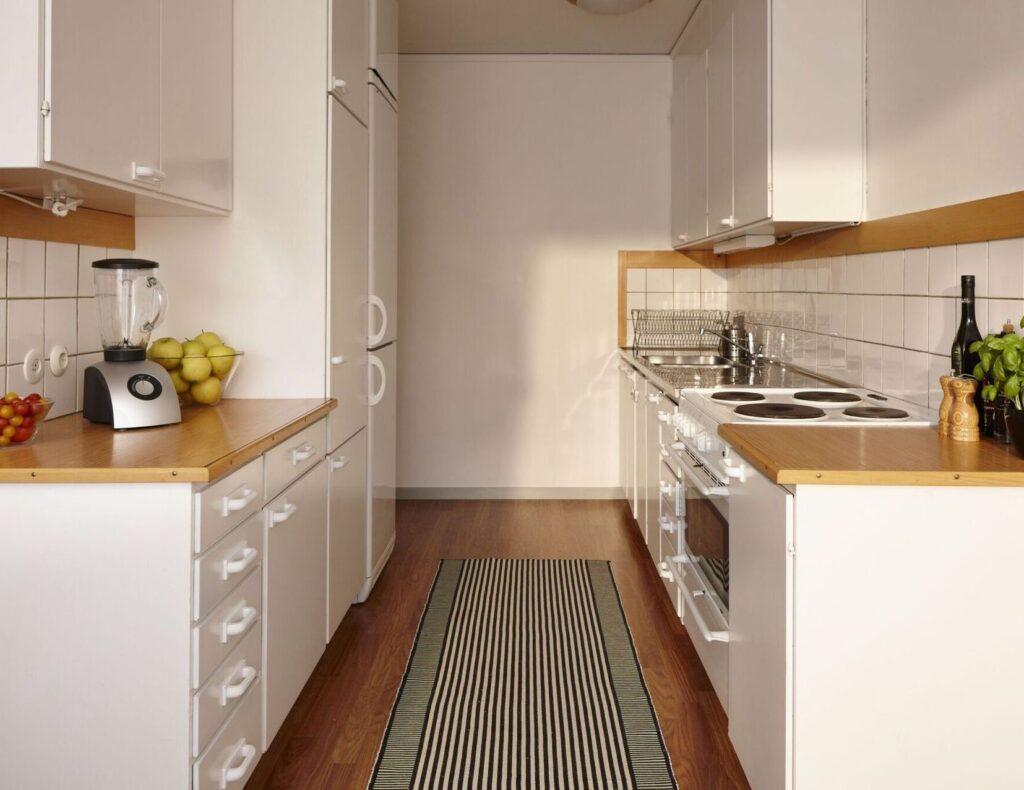 U-shaped modular kitchen